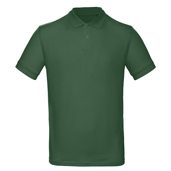 B&C Collection Inspire Polo-skjorta för män, XL, flaskgön Bottle Green XL