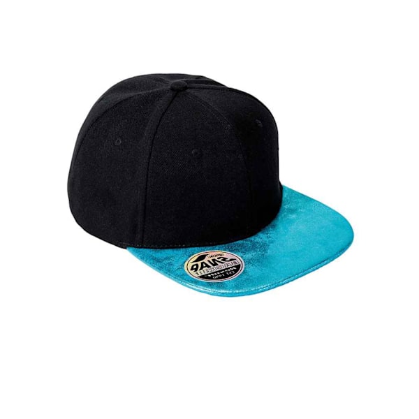 Result Bronx Glitter Snapback Cap One Size Svart/Turkos Black/Turquoise One Size