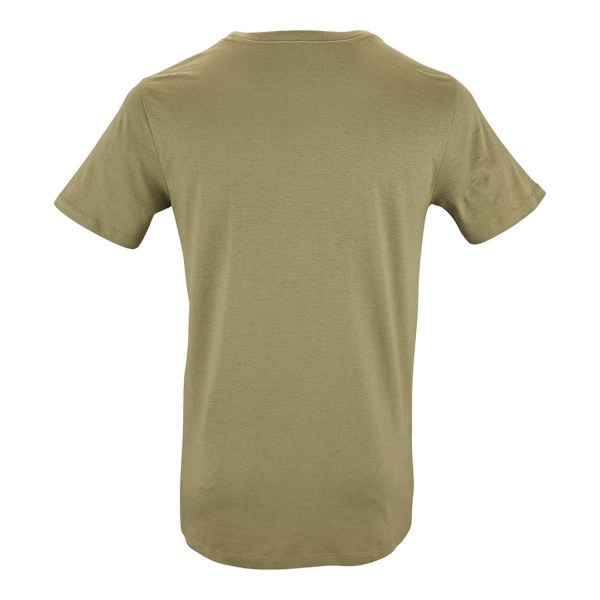 SOLS Milo Ekologisk T-shirt för män XS Khaki Khaki XS