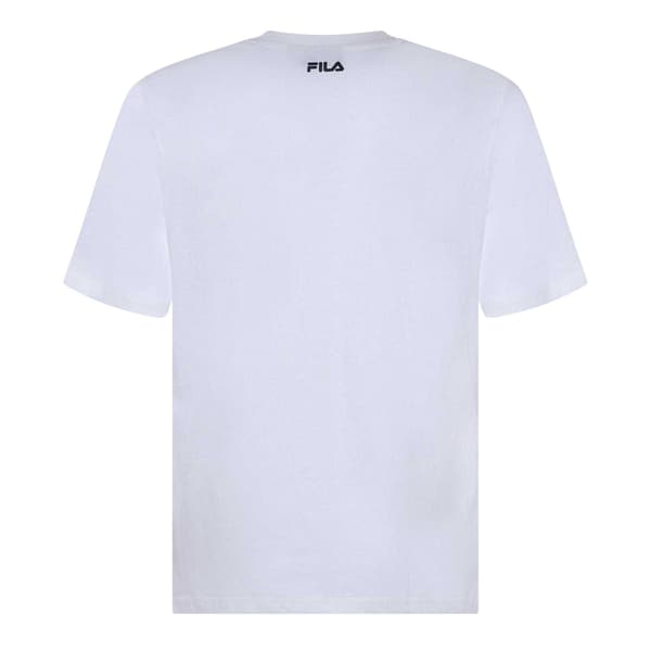 Fila Herr Harrison Logotyp Bomulls T-shirt L Vit White L