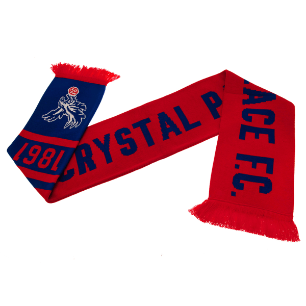 Crystal Palace FC 1861 Scarf One Size Röd/Blå Red/Blue One Size