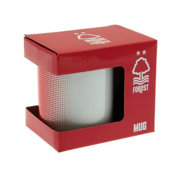 Nottingham Forest FC Fade Mugg One Size Röd/Vit Red/White One Size