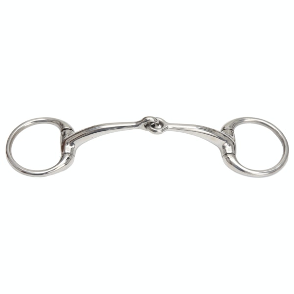 Shires Horse Eggbutt Snaffle Bits 5.5in Silver Silver 5.5in