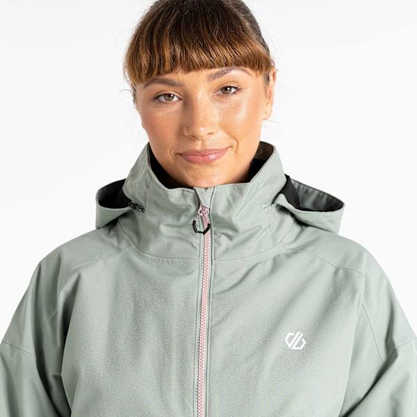 Dare 2B Dam/Kvinnor Trail Vattentät Jacka 16 UK Lilypad Grön Lilypad Green 16 UK