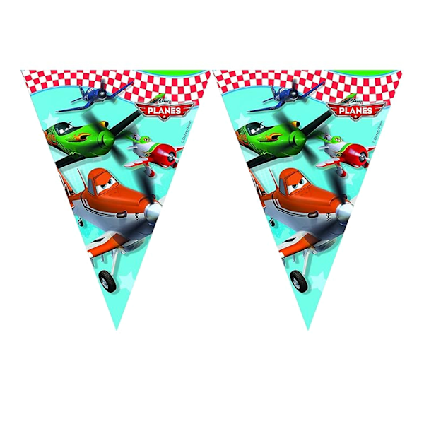 Disney Planes Triangel Flaggbanderoll En Storlek Flerfärgad Multicoloured One Size