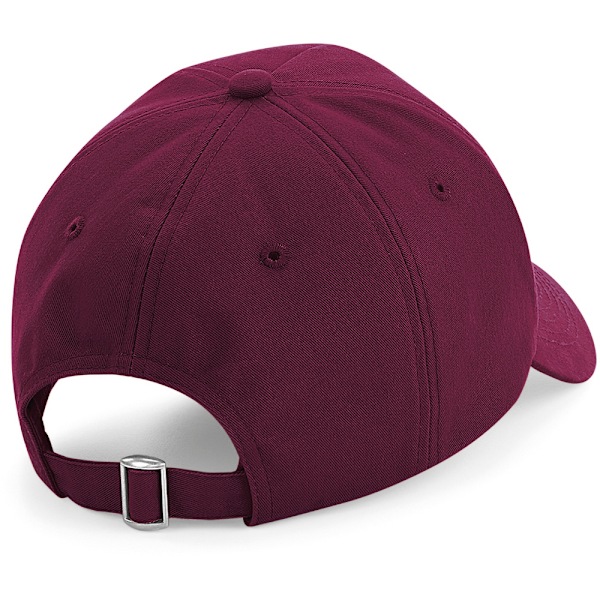 Beechfield Authentic 5 Panel Cap One Size Burgundy Burgundy One Size