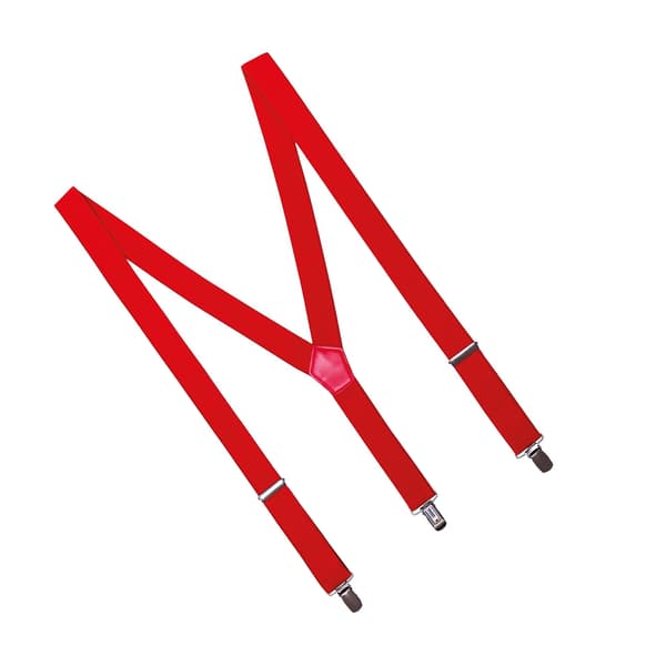 Premier Clip-On Byxor Hängslen One Size Röd Red One Size
