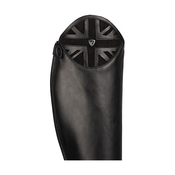 HyLAND Barn/Barn Suede Långa Ridstövlar 1 UK Svart Black 1 UK