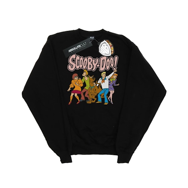 Scooby Doo Girls Classic Group Sweatshirt 7-8 år Svart Black 7-8 Years