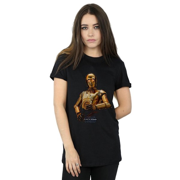 Star Wars Dam/Damer The Rise Of Skywalker C-3PO Pose Bomull Black S