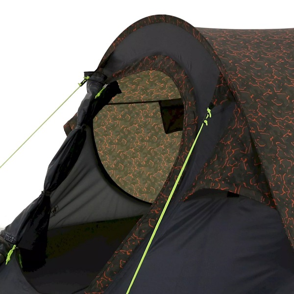 Regatta Malawi Camo 2 Person Pop-Up Tält En Storlek Grape Leaf/Ma Grape Leaf/Magma Orange One Size