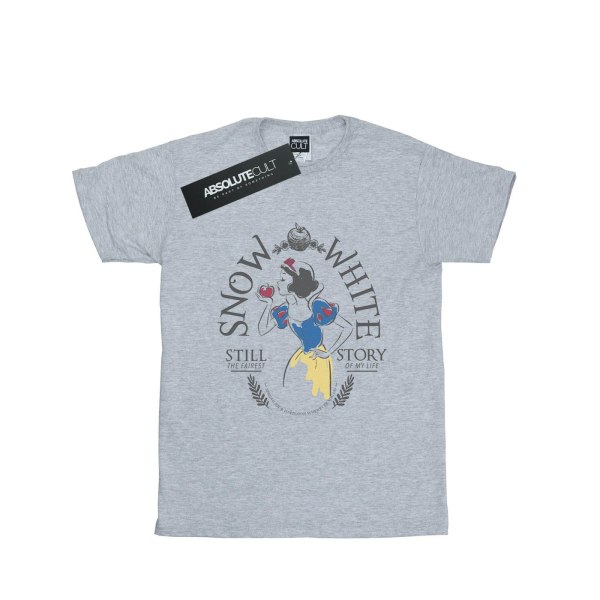 Disney Princess Boys Snow White Fairest Story T-shirt 7-8 år Sports Grey 7-8 Years