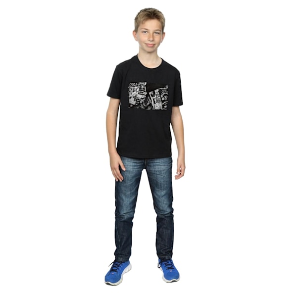 AC/DC Boys Badges And Posters Collection T-Shirt 5-6 år Svart Black 5-6 Years