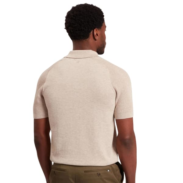 Ted Baker Herr Ribbad Raglan Pikétröja S Taupe Taupe S