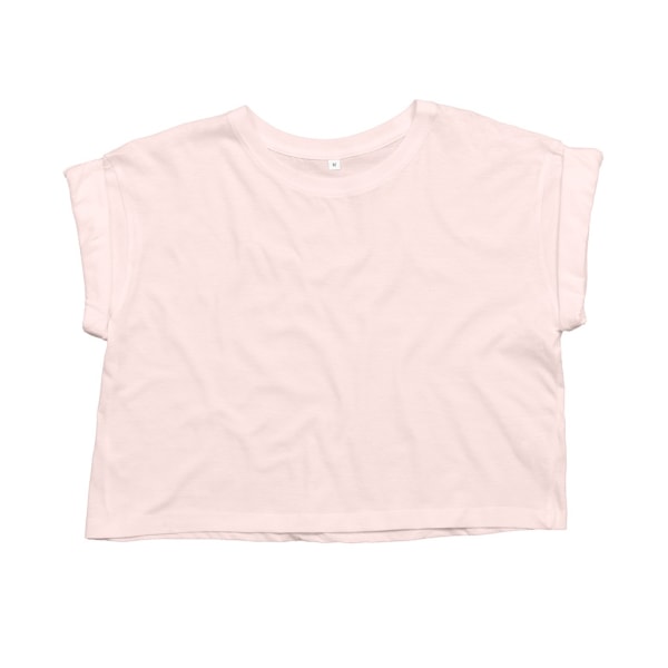 Mantis Ekologisk Cropped T-shirt för kvinnor/damer XS Vit White XS
