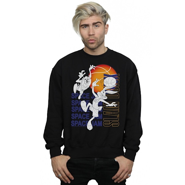 Space Jam: A New Legacy Mens Slam Dunk Alt Sweatshirt L Svart Black L