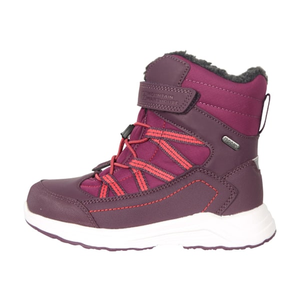 Mountain Warehouse Barnens/Barn Denver Adaptive Vattentäta Snöboots Berry 8 UK Child