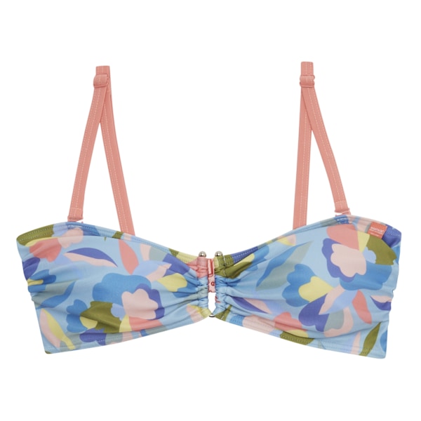 Regatta Womens/Ladies Aceana III Abstract Floral Bikini Top 14 Blue/Pink 14 UK