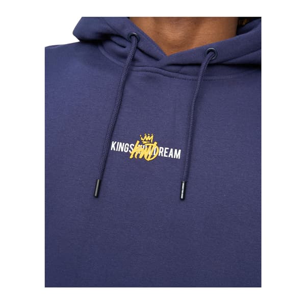 Kings Will Dream Herr Built Hoodie L Marinblå Navy L