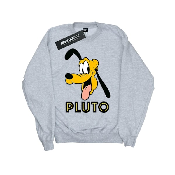 Disney Boys Pluto Face Sweatshirt 5-6 år Sports Grey Sports Grey 5-6 Years