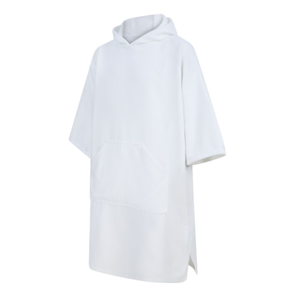 Handduk City Unisex Poncho för Vuxna One Size Vit White One Size