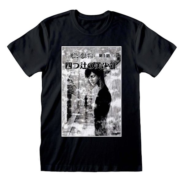 Junji-Ito Herr T-shirt S Svart/Grå Black/Grey S