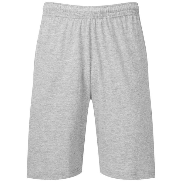 Fruit of the Loom Mens Iconic Jersey Shorts XL Heather Grey Heather Grey XL