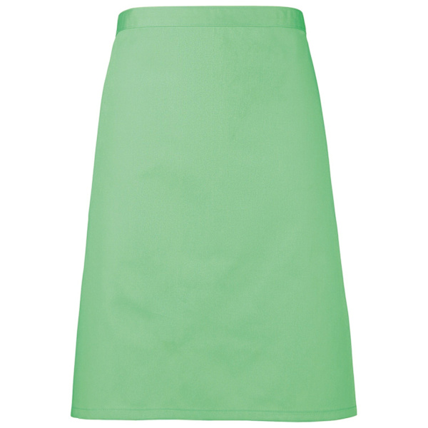 Premier Colours Mid Length Förkläde One Size Äppelgrön Apple Green One Size