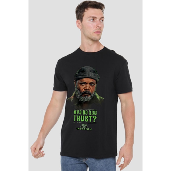 Marvel Secret Invasion T-shirt för män 3XL Svart Black 3XL