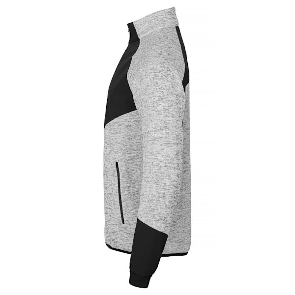 Clique Herr Haines Fleece Jacka XL Ash/Svart Ash/Black XL