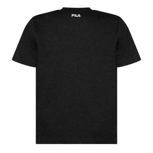 Fila Herr Harrison Logotyp Bomulls-T-shirt M Charcoal Marl Charcoal Marl Marl M