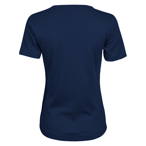 Tee Jays Dam/Kvinnors Interlock Kortärmad T-shirt 2XL Marinblå Navy Blue 2XL