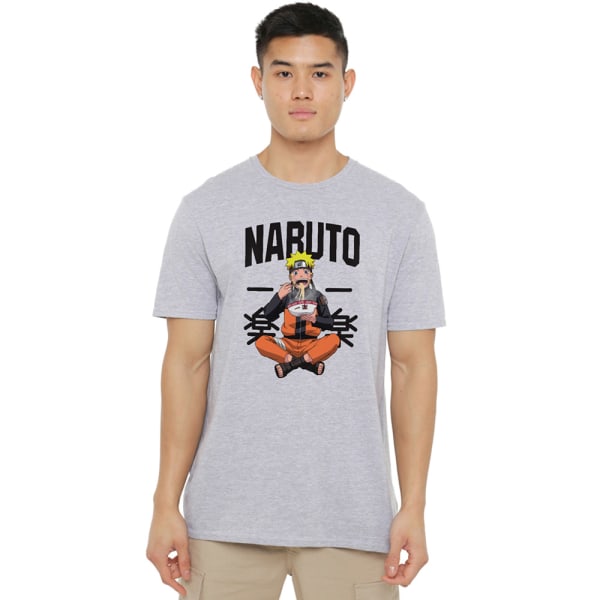 Naruto Mens Great Ramen Heather T-Shirt M Sports Grey Sports Grey M