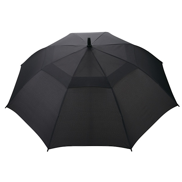 Swiss Peak Tornado Storm Aware Hopfällbart Paraply One Size Svart Black One Size