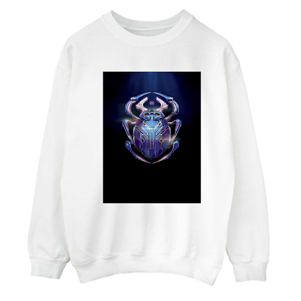 Blue Beetle Herr Tröja Glowing Beetle S Vit White S