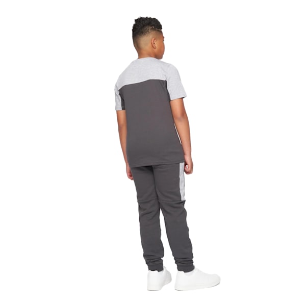 Kings Will Dream Boys Merton T-shirt 13-14 år Asfalt/Grå M Asphalt/Grey Marl 13-14 Years