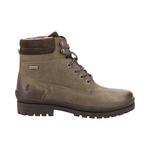 Hush Puppies Dam/Dam Annay Läder Combat Boots 5 UK Khak Khaki 5 UK