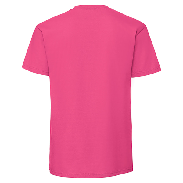 Fruit Of The Loom Herr T-shirt Ringspun Premium M Fuchsia Fuchsia M