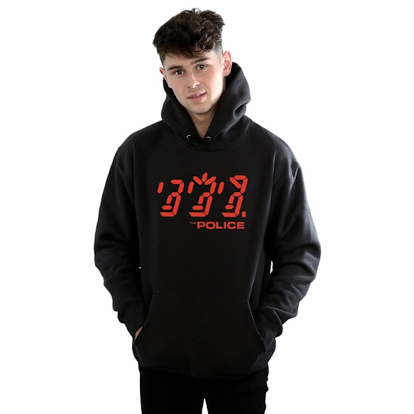 The Police Mens Ghost Icon Hoodie XXL Svart Black XXL