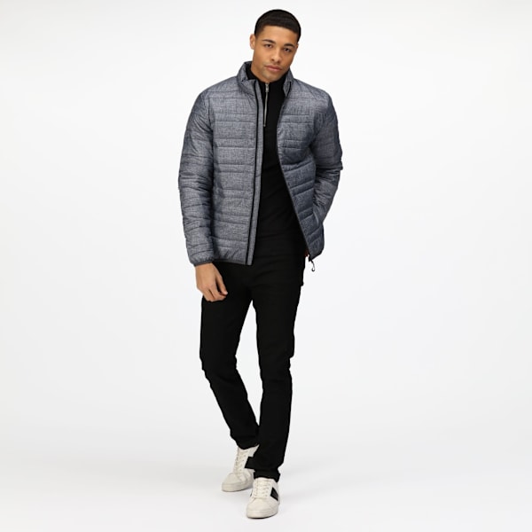 Regatta Professional Herr Marl Vadderad Jacka L Gråmelerad/Svart Grey Marl/Black L