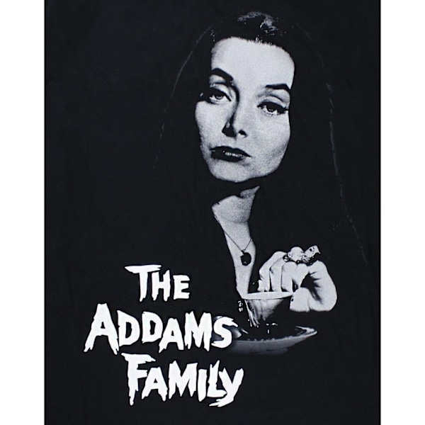 The Addams Family Dam/Kvinnor Morticia Addams Oversized T-Shi Black S