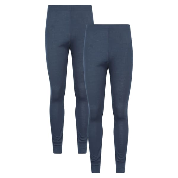 Mountain Warehouse Talus Underställsbyxor för män (2-pack) L Charcoal L