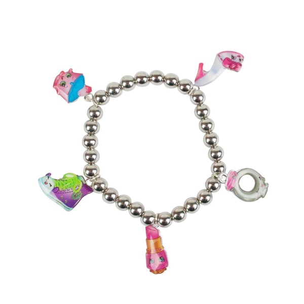 Shopkins Girls Series 3 Charm Armband One Size Silver Silver One Size
