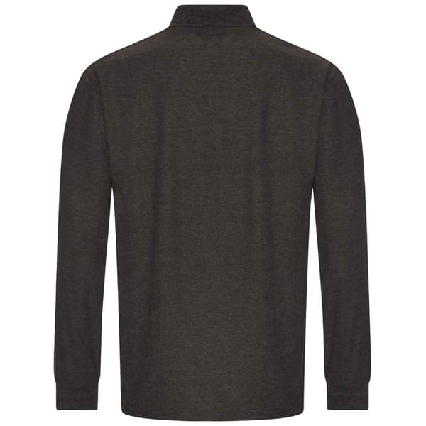 PRORTX Långärmad Pikétröja för Herr M Charcoal Charcoal M