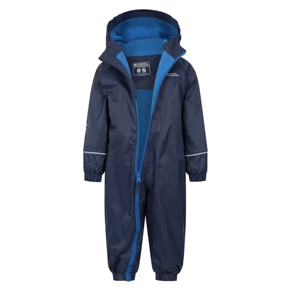 Mountain Warehouse Barn/Barn Spright Vattentät Regndräkt Navy 2-3 Years