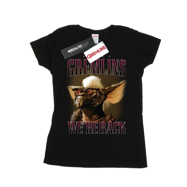 Gremlins Dam/Dam We´re Back Montage T-shirt i bomull XXL Bl Black XXL