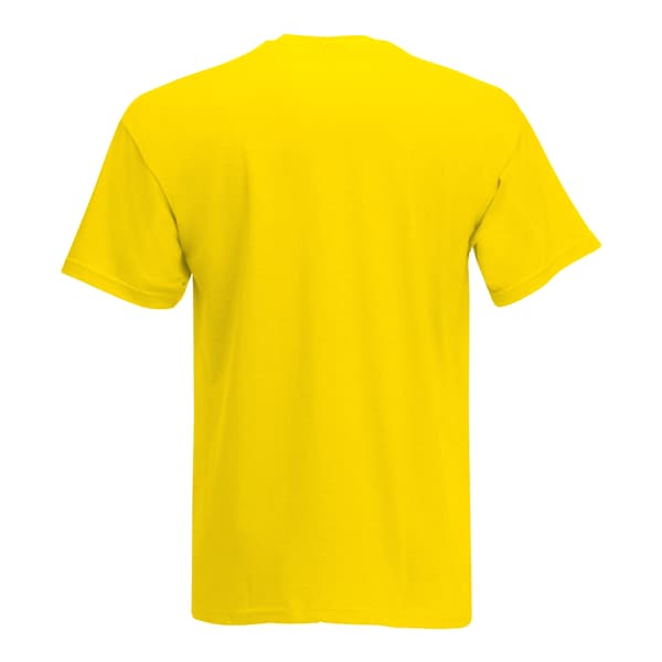 Herr Value Kortärmad Casual T-shirt Medium Bright Yellow Bright Yellow Medium