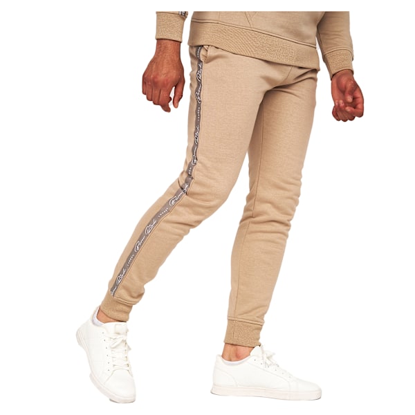 Born Rich Mens Dorigo Joggingbyxor L Simply Taupe Simply Taupe L
