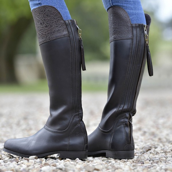 Dublin Unisex Vuxen Nore Läder Vattentäta Country Boots 3 UK Dark Brown 3 UK