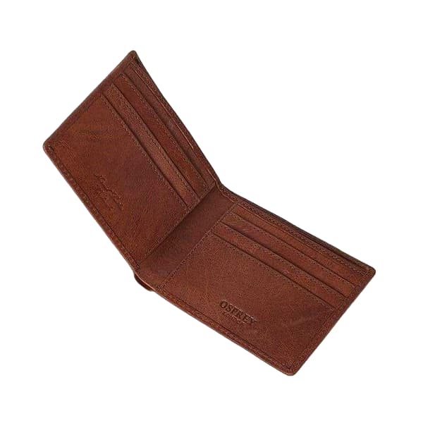 Osprey Barker Bi-Fold Läder Vardagsplånbok En Storlek Tan Tan One Size